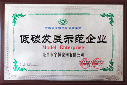 低碳發展示范企業
